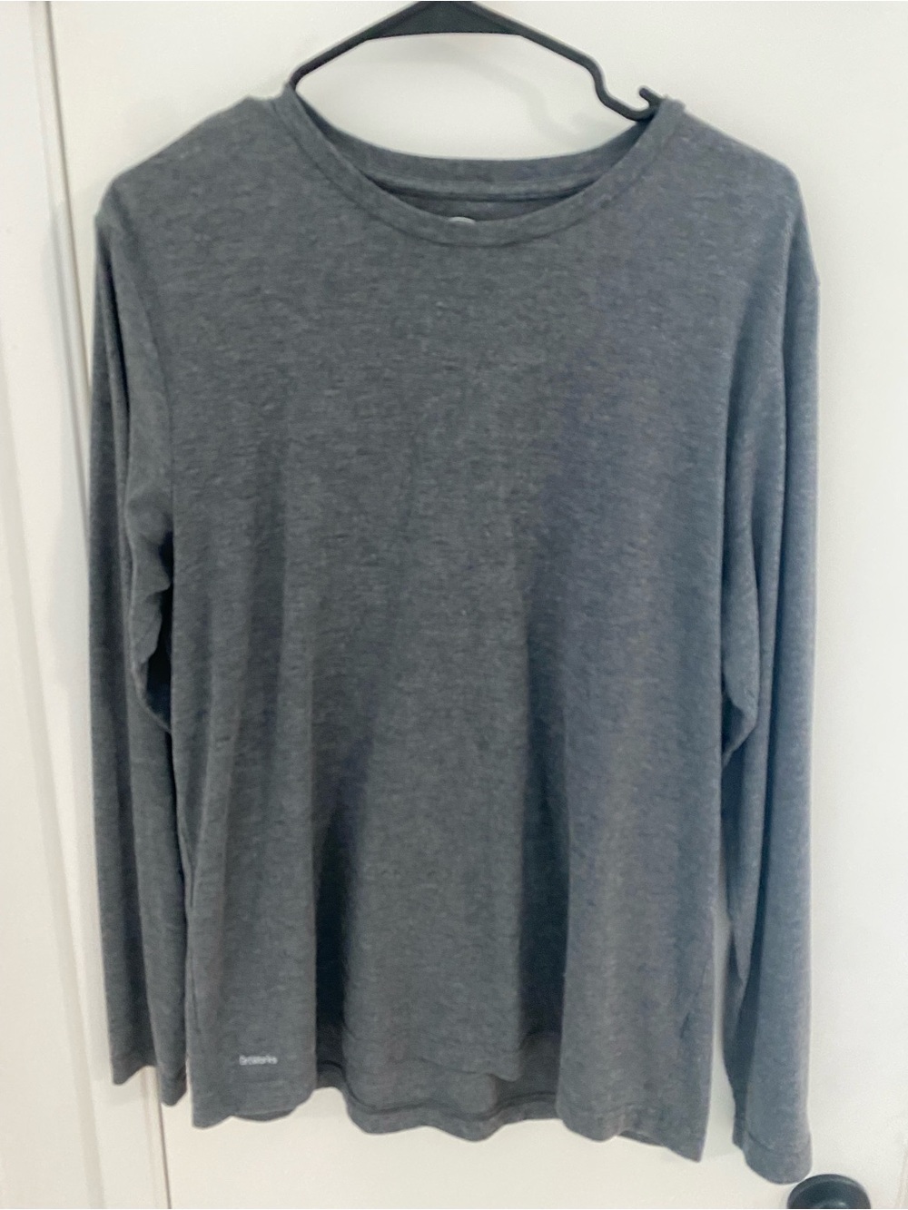Athletic Works Men's Crewneck Sweater - Charcoal Gray